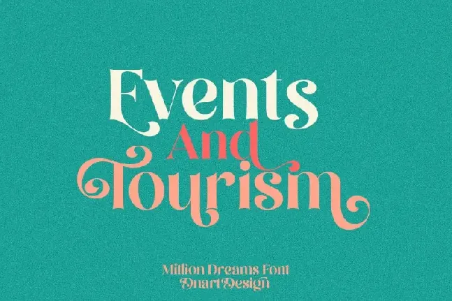 Million Dreams Serif font