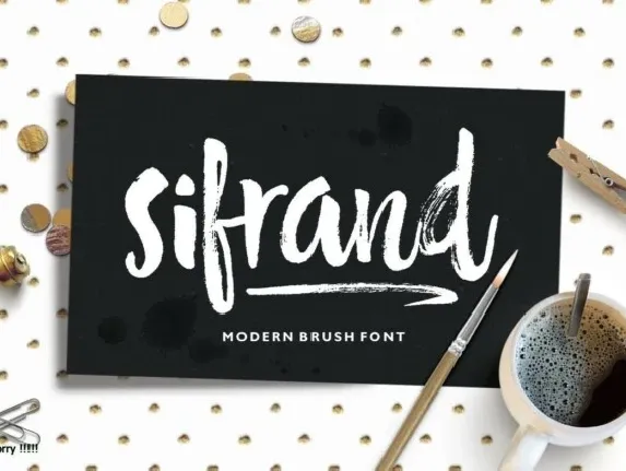 Sifrand Script font