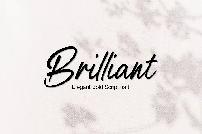 Brilliant font