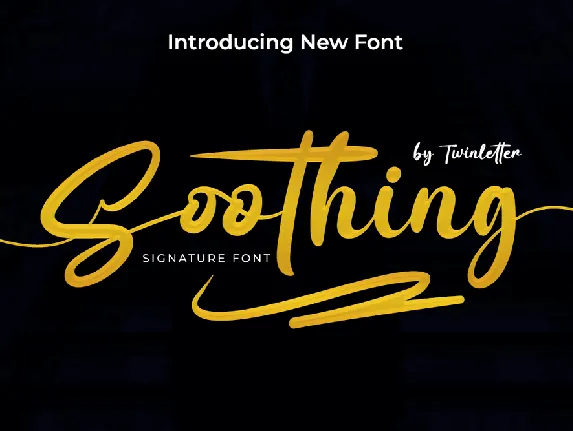 Soothing font