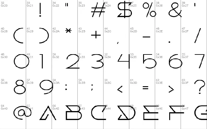 Kapiler font