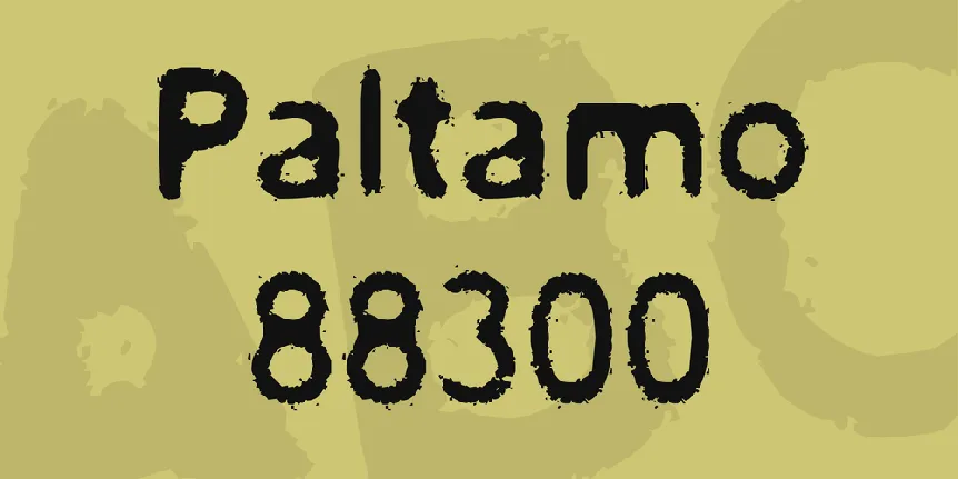 Paltamo 88300 font