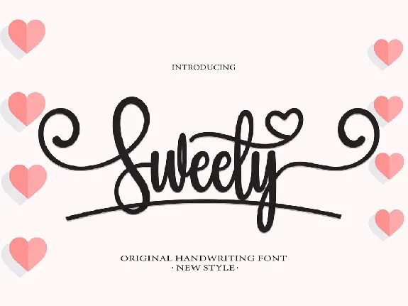 Sweety font