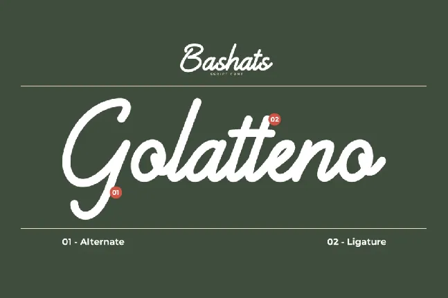 Bashats Trial font