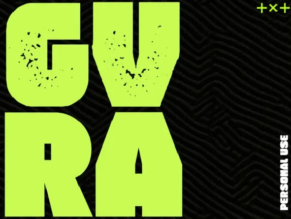 Gvra font