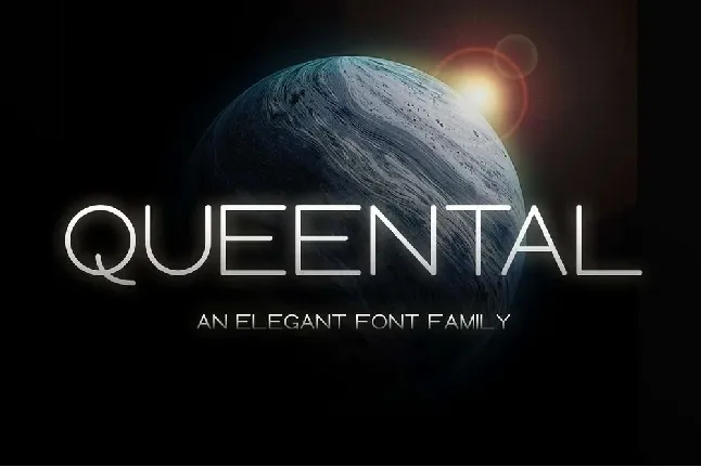 Queental font