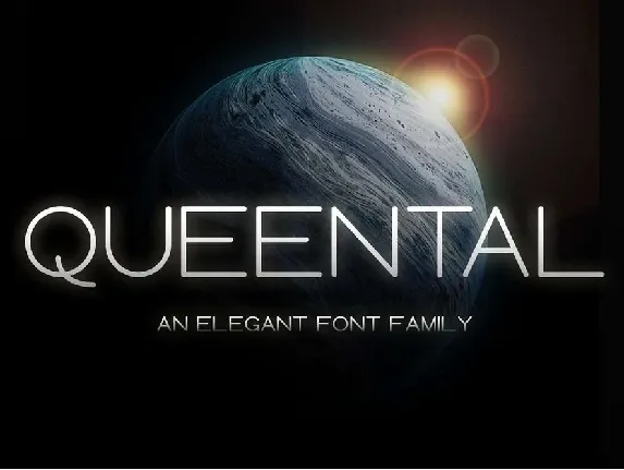 Queental font