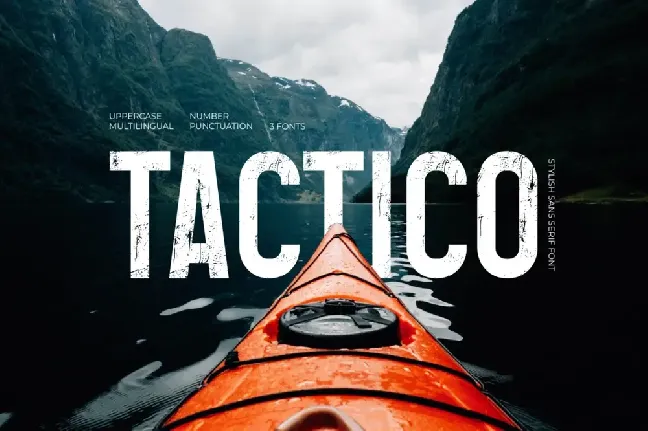 Tactico font