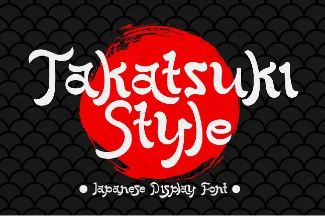 Takatsuki Style font