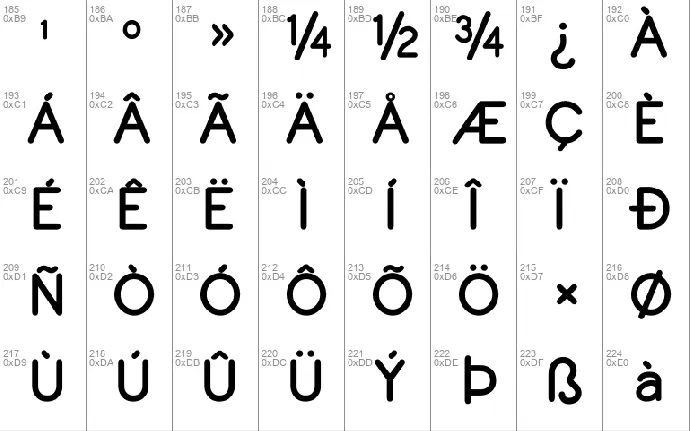 Copilme font