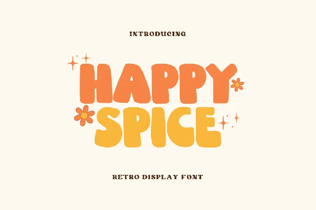 Happy Spice font