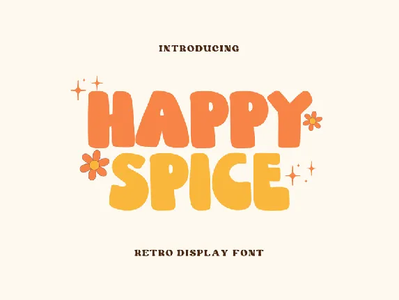 Happy Spice font