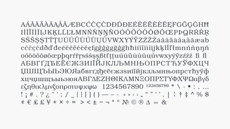 Bookman Slab Serif font