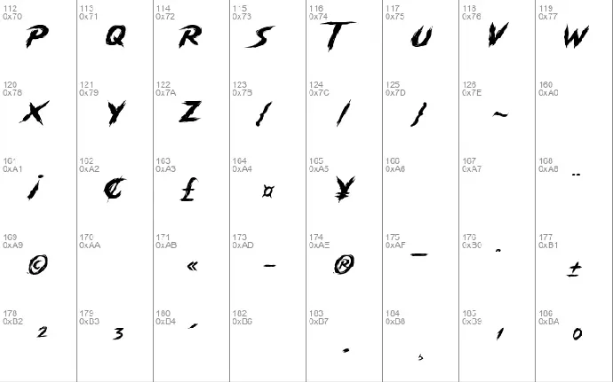 Storm Gust Display font