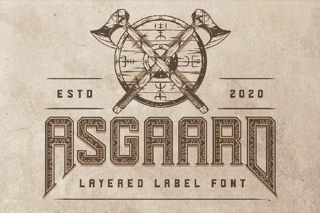 Asgaard font