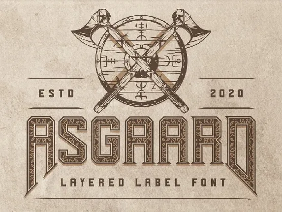 Asgaard font