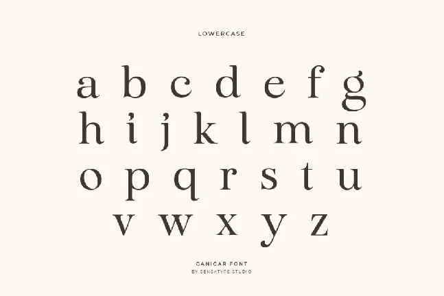 Ganigar font