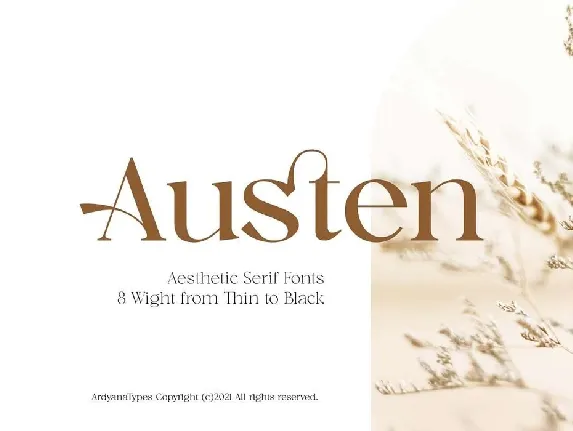 Austen font