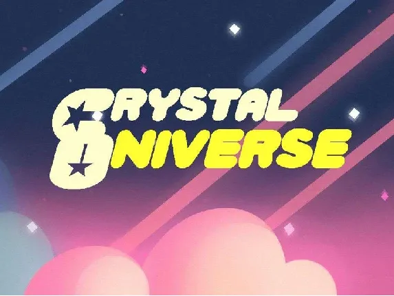 Crystal Universe font