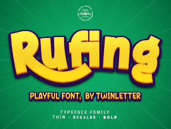 Rufing font