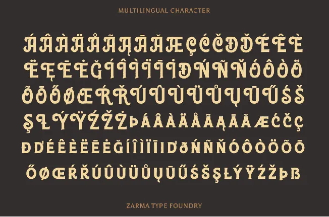 Anerome font