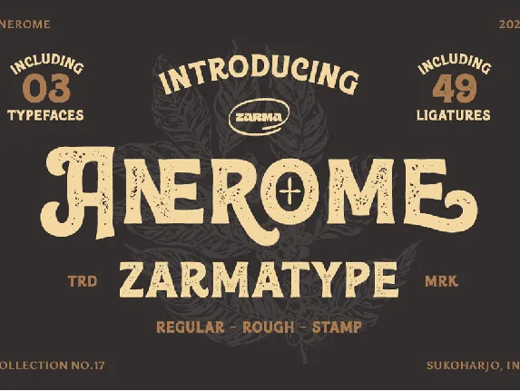 Anerome font