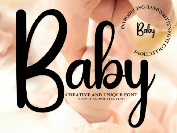 Baby Script font