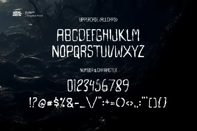 Vexana Ghost font