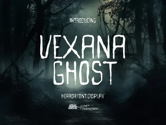 Vexana Ghost font