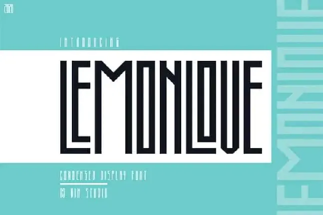 Lemonlove Display font