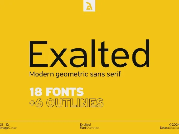 Exalted DEMO font