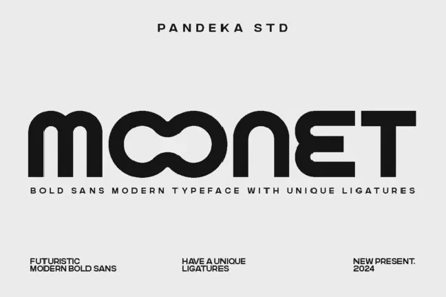 Moonet font