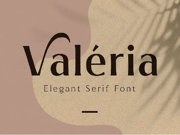 Valeria font