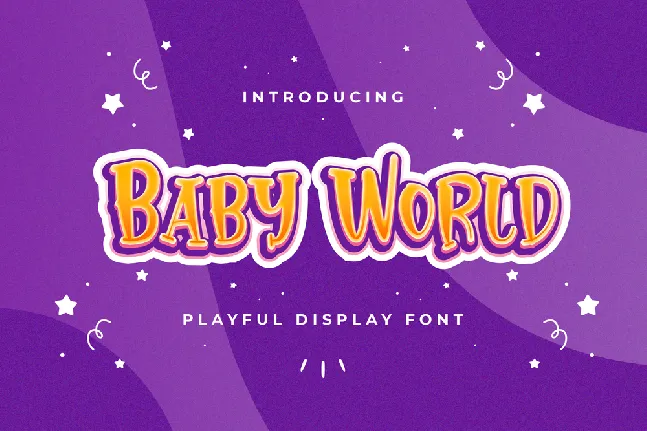 Baby World font