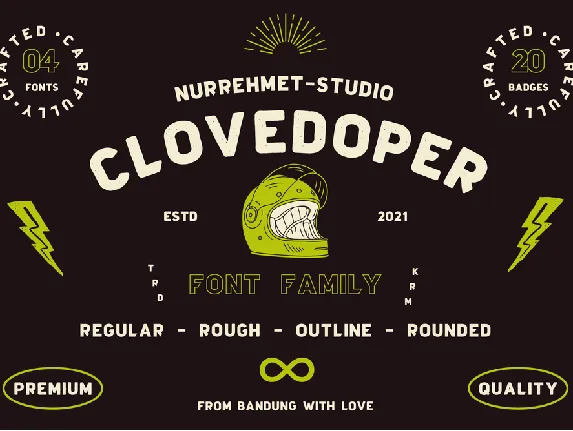 Clovedoper font