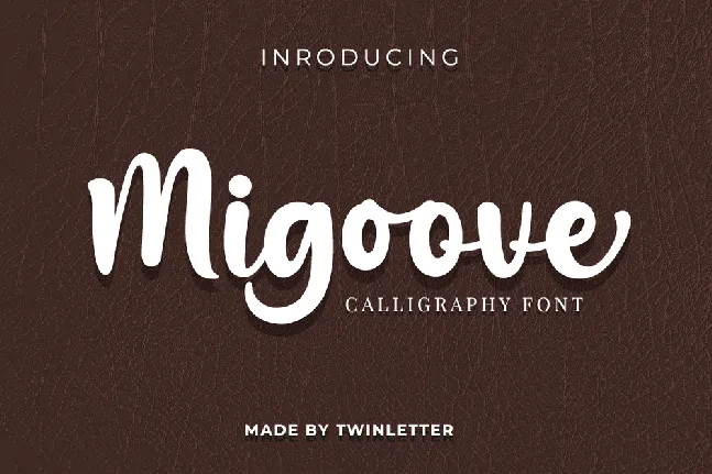 Migoove font