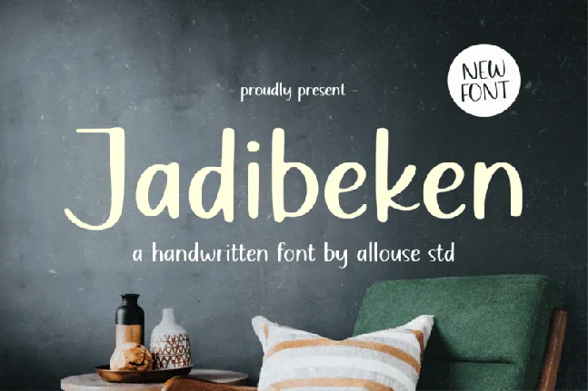 Jadibeken font