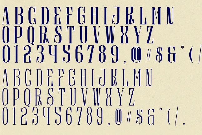 CHALLENGED TRADITIONAL DEMO font