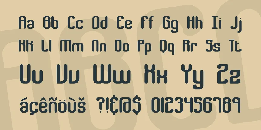 Gather font