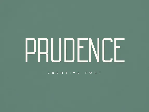 Prudence font