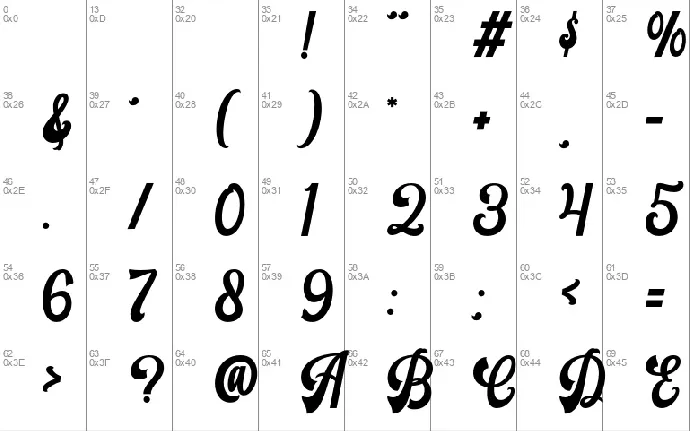 Magic Seven font