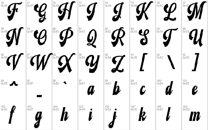 Magic Seven font