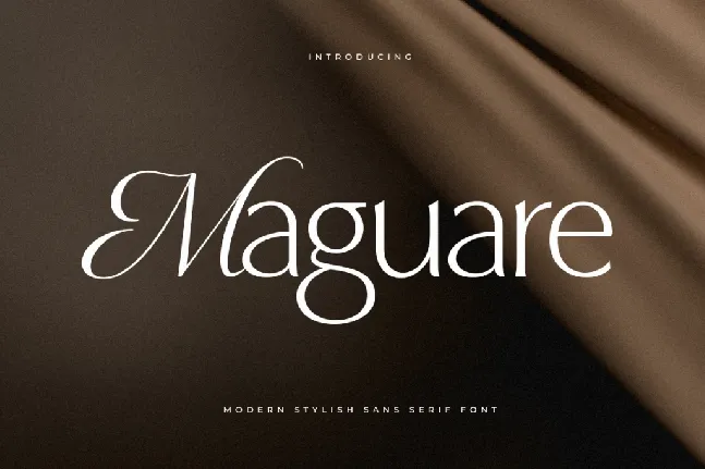 Maguare font