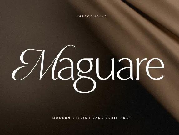 Maguare font