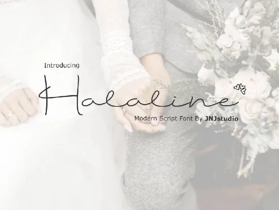 Halaline font