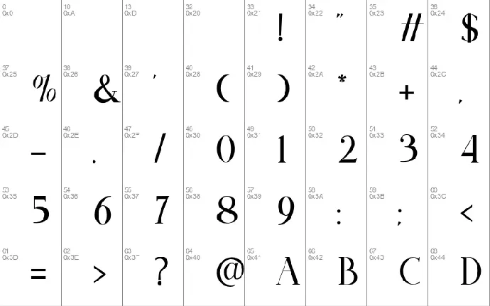 Qanforg font