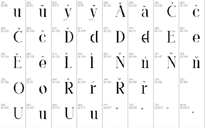 Qanforg font