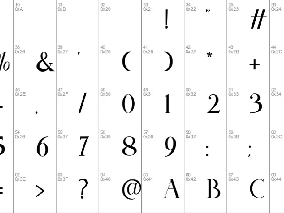 Qanforg font