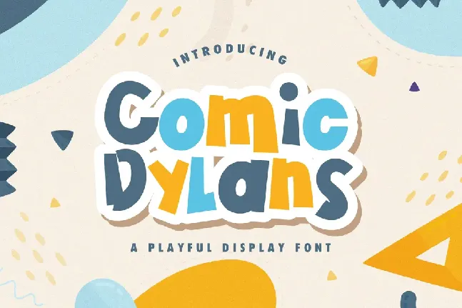 Comic Dylans font