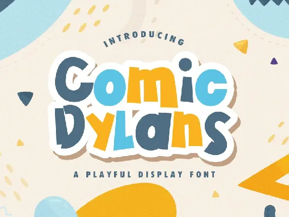 Comic Dylans font